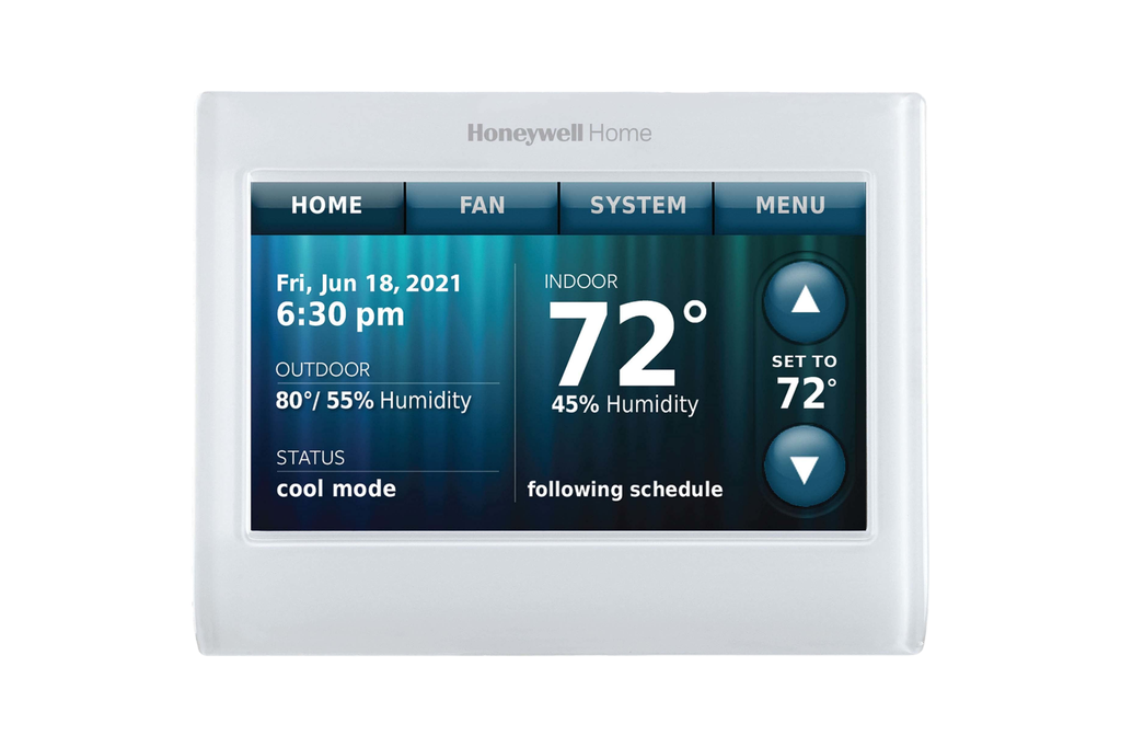 RTH9580WF1021 U-THERMOSTAT WI FI PROGRAMMABLE,COLOUR TOUCH SCREEN,HONEYWELL