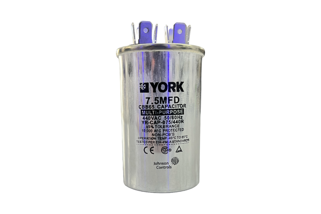 CAPACITOR 7.5MFD YORK YR-CAP-075/440R